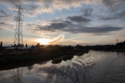 Pylon at Sunset