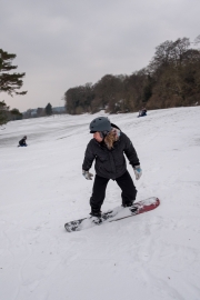 Snowboarding