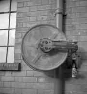 Hose reel at Underfall Yard