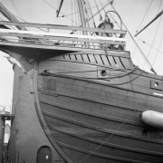 Matthew in dry dock at Underfall Yard