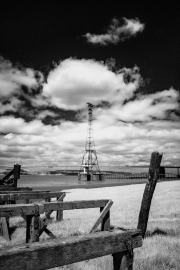 Pylon and sky (IR)