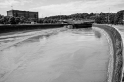 Empty Cumberland Basin