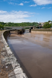 Empty Cumberland Basin