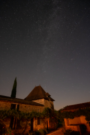 Milky Way over the gite