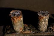 Rusted Mooring Posts