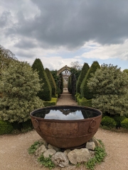 Water feature and gardens