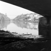 High tide from under the flyover