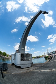 Fairbarn Steam Crane, Fisheye Lens