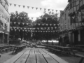 Benches and Bunting, Pinhole