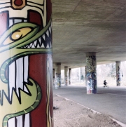 Pillars and Graffiti