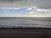 Budleigh Beach and Clouds