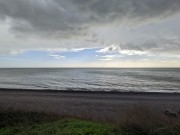 Budleigh Beach and Clouds