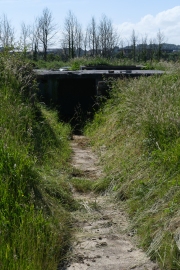 Path to Barracks