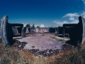 Gun emplacement, fisheye