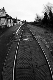 Sea Mills Station, fisheye lens