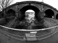 Trym and Portway Bridge, fisheye lens