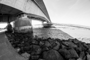 Second Severn Crossing at low tide