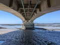 Second Severn Crossing at low tide