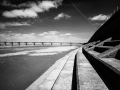 Severn Estuary at low tide, infra-red