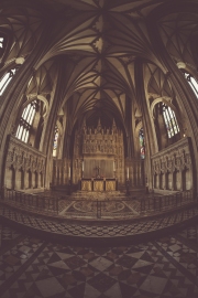 High Altar, fisheye lens