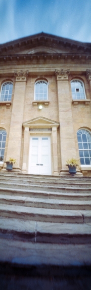 Front door, pinhole