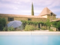 Pool and gite, pinhole