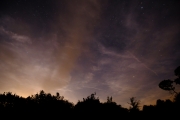 Stars and clouds