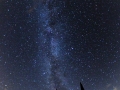 Milky Way and gite silhouette