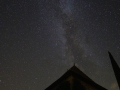 Milky Way and gite silhouette