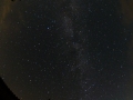 Milky Way and gite silhouette