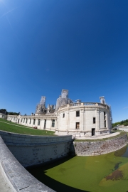 Chateau Chambord moat