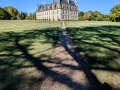 Chateau and shadows