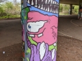 Graffiti column