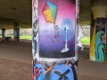 Graffiti column