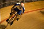 Chris Hoy. GB track cycling squad pre-Olympic training camp. Newport Velodrome. 02/08/2008. Nikon D200 - 1/200 sec @ f5.6, ISO 1600 (0920_0127.jpg)