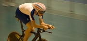 Bradley Wiggins. GB track cycling squad pre-Olympic training camp. Newport Velodrome. 02/08/2008. Nikon D200 - 1/80 sec @ f5.6, ISO 1600 (0920_0308.jpg)