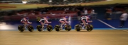 Team 100% Me. Track Cycling World Cup. Manchester Velodrome. 01/11/2008. Nikon D200 - 1/60 sec @ f4, ISO 140 (0945_0082.jpg)