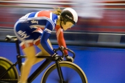 Jess Varnish. Track Cycling World Cup. Manchester Velodrome. 02/11/2008. Nikon D200 - 0.02 sec @ f5.3, ISO 1600 (0946_0185.jpg)