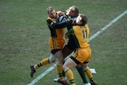 Robbie Kydd and John Rudd. London Irish v Northampton Saints. Madejski Stadium, Reading. 26/02/2006. Nikon D200 - 1/250 sec @ f5, ISO 320 (0764_040.JPG)