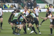 Carlos Spencer. Northampton Saints v Cornish Pirates. Franklin's Gardens, Northampton. 22/12/2007. Nikon D200 - 1/160 sec @ f5.6, ISO 1250 (0903_0038.jpg)