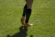 Chris Ashton's shoes. Northampton Saints v Exeter Chiefs. Franklin's Gardens, Northampton. 22/03/2008. Nikon D200 - 1/640 sec @ f5.6, ISO 250 (0910_0018.jpg)