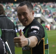 Bruce Reihana. Northampton Saints v Exeter Chiefs. EDF National Trophy Final. Twickenham. 12/04/2008. Nikon D200 - 1/250 sec @ f4.5, ISO 450 (0911_0200.jpg)