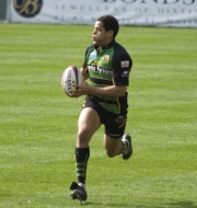 Joe Ansbro. Northampton Saints v Launceston. Franklin's Gardens, Northampton. 26/04/2008. Nikon D200 - 1/320 sec @ f5.6, ISO 200 (0912_0115.jpg)