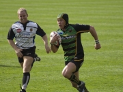 Bruce Reihana. Northampton Saints v Launceston. Franklin's Gardens, Northampton. 26/04/2008. Nikon D200 - 1/350 sec @ f5.6, ISO 200 (0912_0117.jpg)