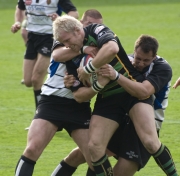 Ben Lewitt. Northampton Saints v Launceston. Franklin's Gardens, Northampton. 26/04/2008. Nikon D200 - 1/250 sec @ f5.6, ISO 280 (0912_0176.jpg)