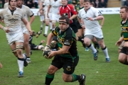 Tom Smith. Northampton Saints v Newcastle Falcons. Franklin's Gardens, Northampton. 28/02/2009. Nikon D200 - 1/200 sec @ f5, ISO 1000 (0958_0102.jpg)