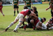 Lee Dickson. Northampton Saints v Saracens. Franklin's Gardens, Northampton. 24/04/2010. Nikon D200 - 1/1600 sec @ f5, ISO 500 (1027_0078.jpg)