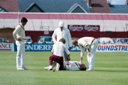 Dennis Lillee injured