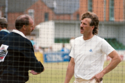 Dennis Lillee and Ian Botham