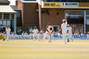 Curtley Ambrose bowled